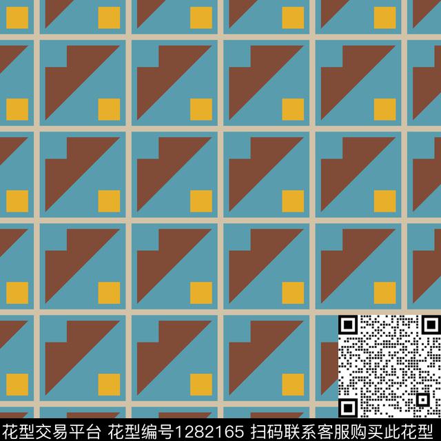 几何泳装童装传统印花华亿平台下载（图片编号: 1282165） - 瓦栏（Walan）