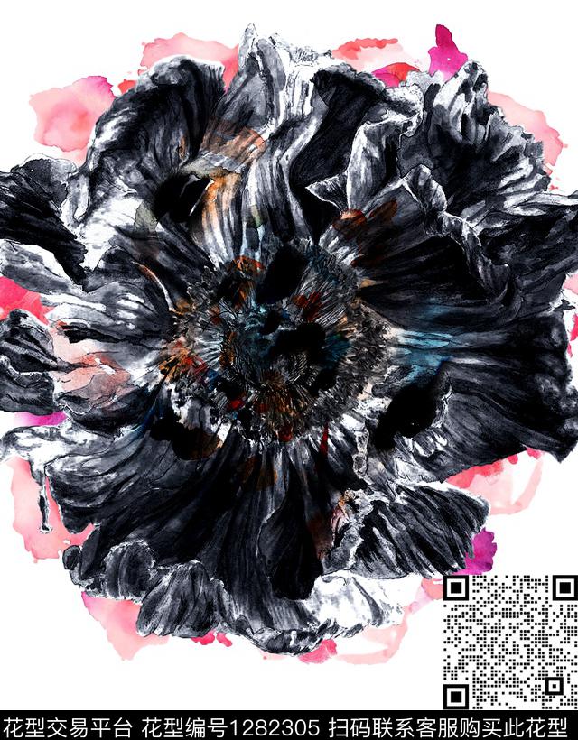 虞美人大牌男装poppy数码印花华亿平台下载（图片编号: 1282305） - 瓦栏（Walan）