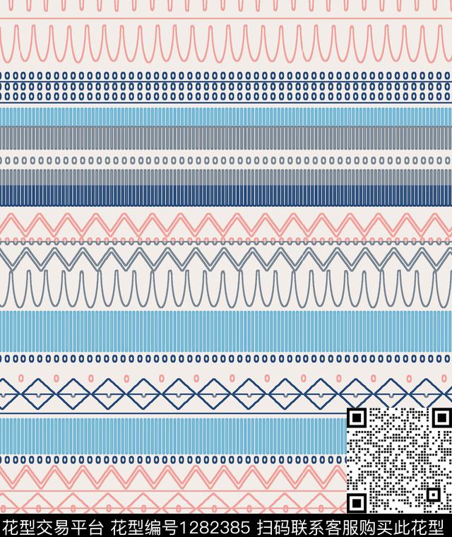 几何女装男装传统印花华亿平台下载（图片编号: 1282385） - 瓦栏（Walan）