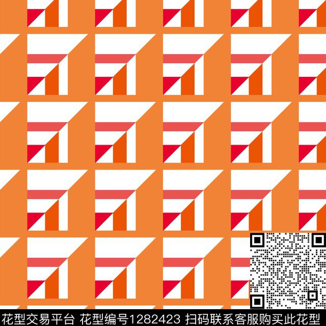 几何泳装童装传统印花华亿平台下载（图片编号: 1282423） - 瓦栏（Walan）