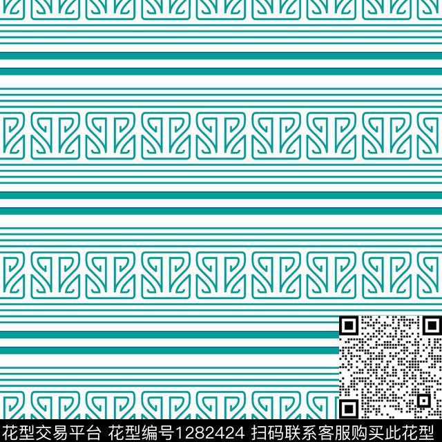 几何泳装童装传统印花华亿平台下载（图片编号: 1282424） - 瓦栏（Walan）