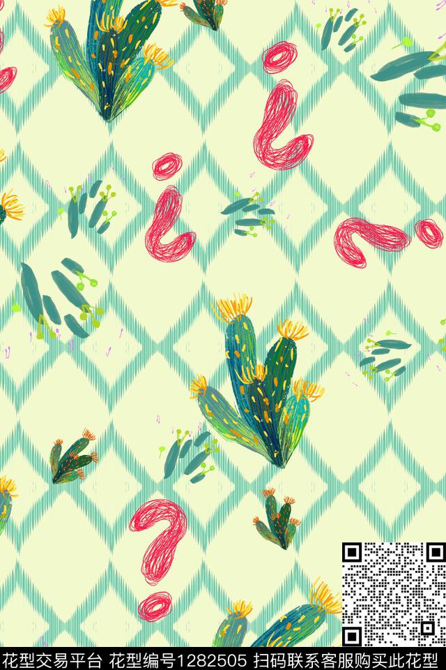 卡通童装趣味数码印花华亿平台下载（图片编号: 1282505） - 瓦栏（Walan）