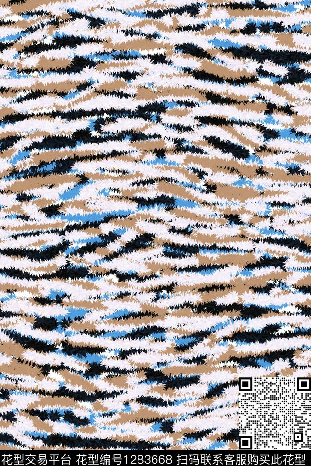 羽绒服运动服抽象男装传统印花华亿平台下载（图片编号: 1283668） - 瓦栏（Walan）