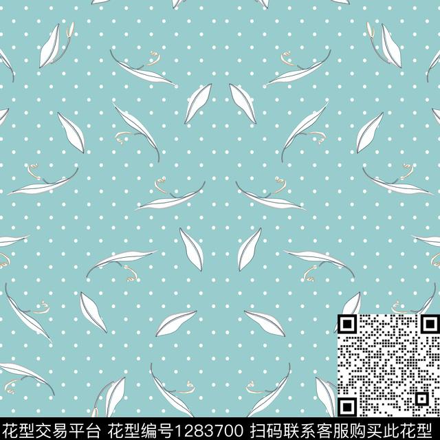 几何花卉大牌风传统印花华亿平台下载（图片编号: 1283700） - 瓦栏（Walan）