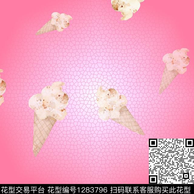 大牌风时尚创意数码印花华亿平台下载（图片编号: 1283796） - 瓦栏（Walan）