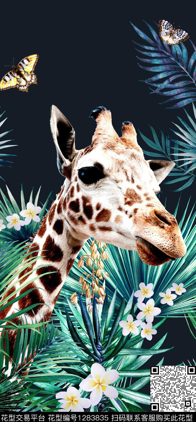 鹦鹉斑马DOLCEGABBANA数码印花华亿平台下载（图片编号: 1283835） - 瓦栏（Walan）