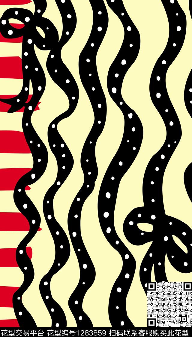 定位花几何抽象传统印花华亿平台下载（图片编号: 1283859） - 瓦栏（Walan）