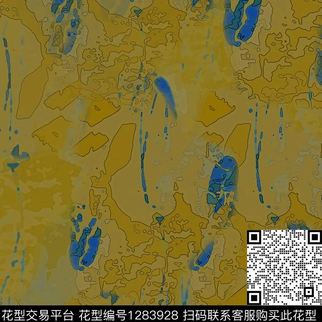 抽象肌理图案迷彩图案数码印花华亿平台下载（图片编号: 1283928） - 瓦栏（Walan）