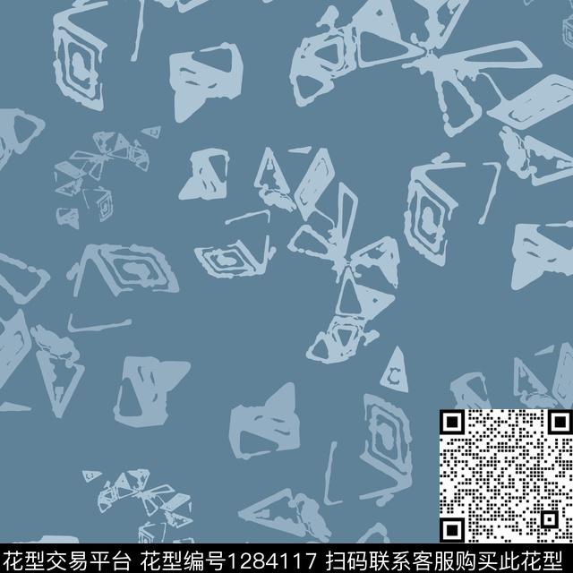 男装花卉抽象传统印花华亿平台下载（图片编号: 1284117） - 瓦栏（Walan）