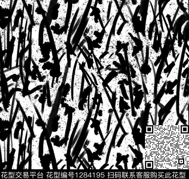 笔触女装男装传统印花华亿平台下载（图片编号: 1284195） - 瓦栏（Walan）