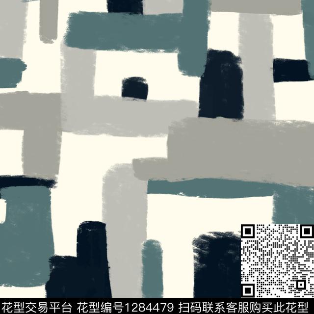 几何撞色传统华亿平台传统印花华亿平台下载（图片编号: 1284479） - 瓦栏（Walan）