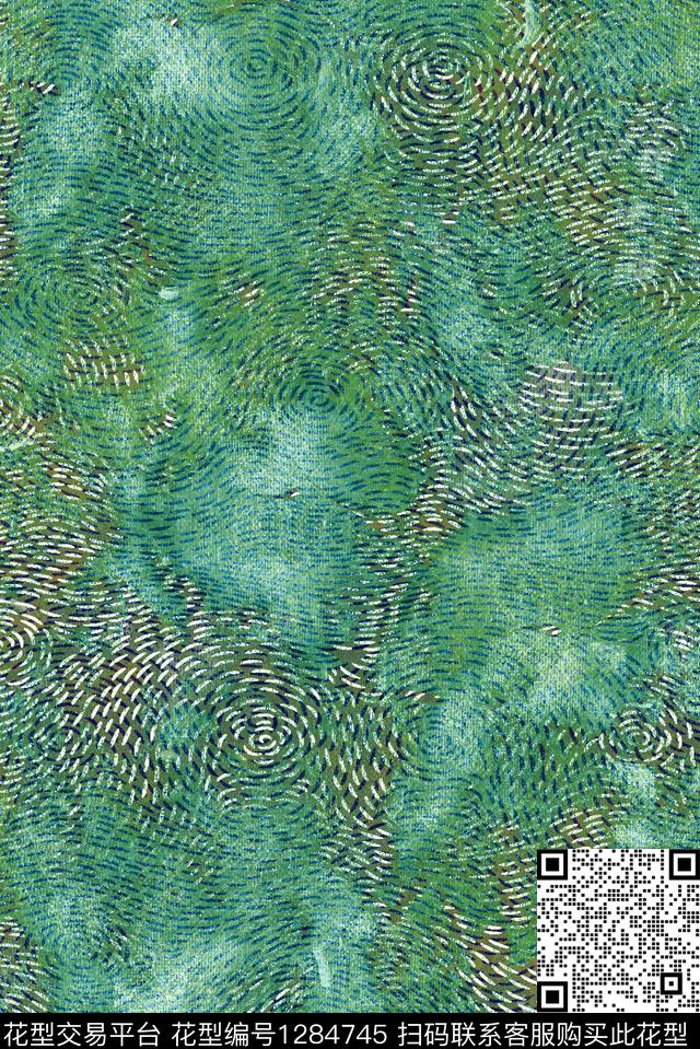 春夏华亿平台肌理抽象数码印花华亿平台下载（图片编号: 1284745） - 瓦栏（Walan）