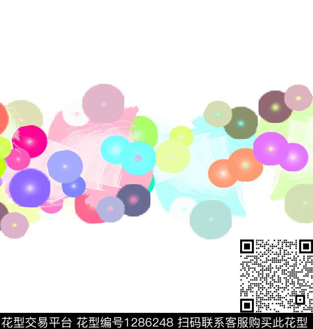 几何绘画抽象数码印花华亿平台下载（图片编号: 1286248） - 瓦栏（Walan）