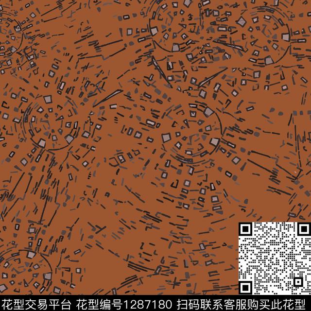 男装抽象肌理图案传统印花华亿平台下载（图片编号: 1287180） - 瓦栏（Walan）