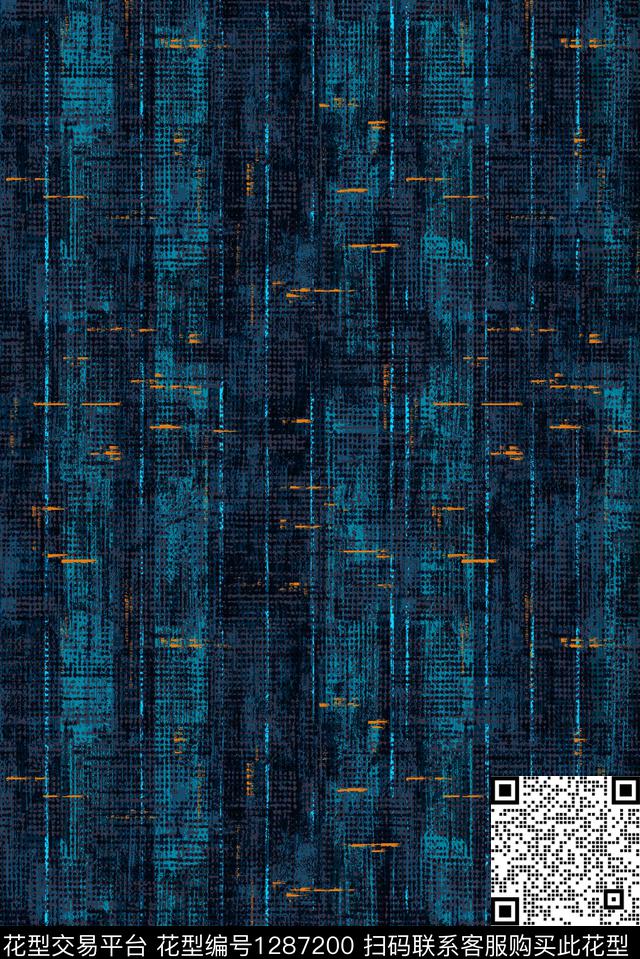 肌理抽象做旧数码印花华亿平台下载（图片编号: 1287200） - 瓦栏（Walan）