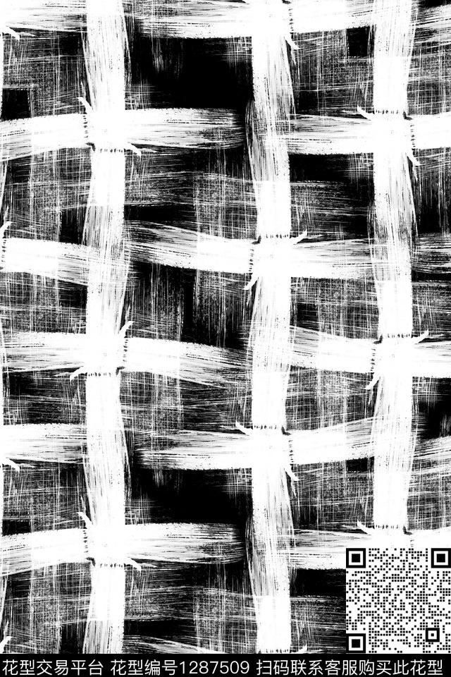 羽绒服运动服抽象男装传统印花华亿平台下载（图片编号: 1287509） - 瓦栏（Walan）