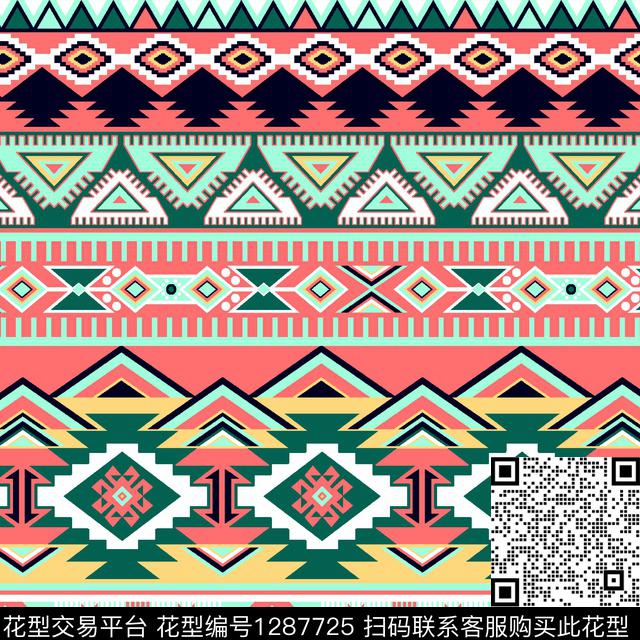 网纱雪纺系列流行时尚传统印花华亿平台下载（图片编号: 1287725） - 瓦栏（Walan）