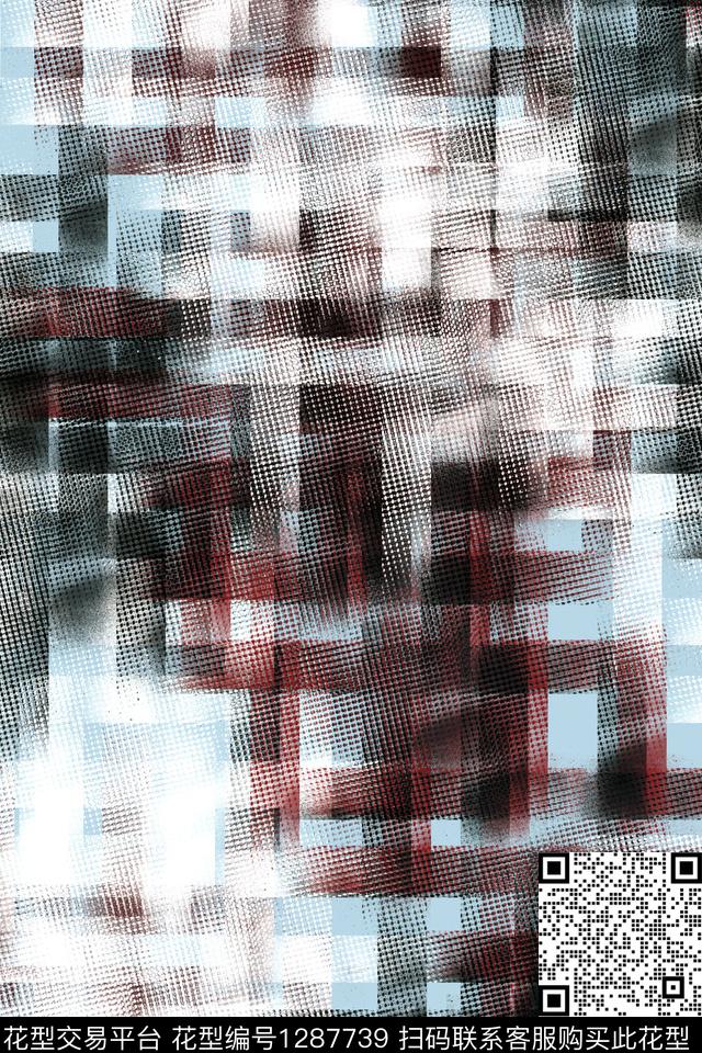 羽绒服运动服抽象男装传统印花华亿平台下载（图片编号: 1287739） - 瓦栏（Walan）