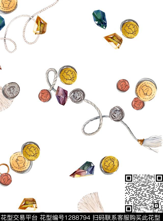 大牌风欧美休闲数码印花华亿平台下载（图片编号: 1288794） - 瓦栏（Walan）