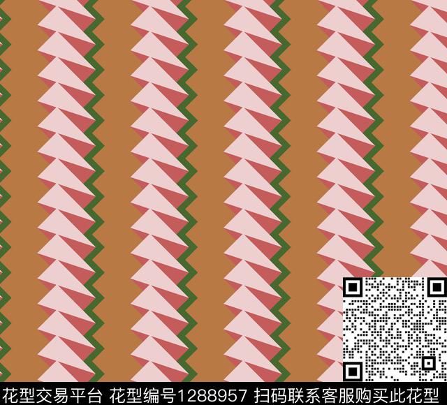 几何女装抽象传统印花华亿平台下载（图片编号: 1288957） - 瓦栏（Walan）
