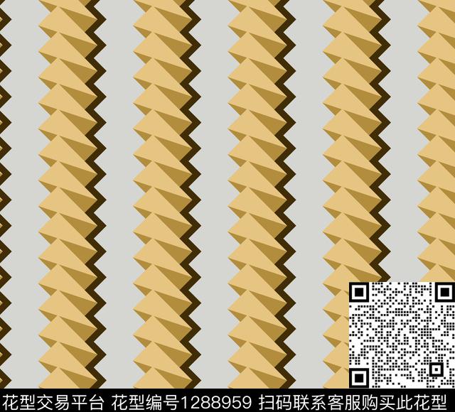几何女装抽象传统印花华亿平台下载（图片编号: 1288959） - 瓦栏（Walan）