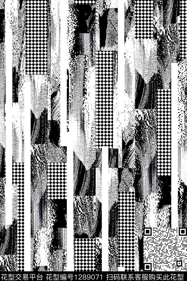 数码华亿平台满版散花肌理数码印花华亿平台下载（图片编号: 1289071） - 瓦栏（Walan）