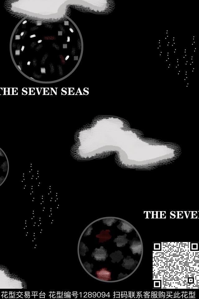 几何男装中国风传统印花华亿平台下载（图片编号: 1289094） - 瓦栏（Walan）