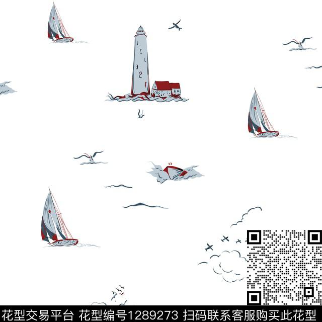 大牌风休闲航海传统印花华亿平台下载（图片编号: 1289273） - 瓦栏（Walan）