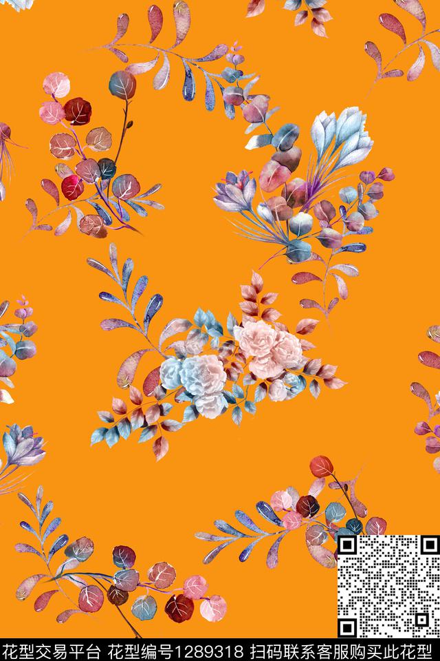 女装连衣裙大牌风数码印花华亿平台下载（图片编号: 1289318） - 瓦栏（Walan）