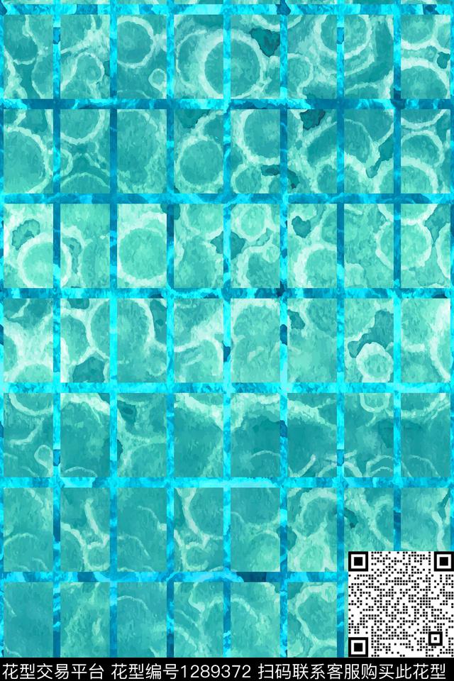 几何撞色男装传统印花华亿平台下载（图片编号: 1289372） - 瓦栏（Walan）