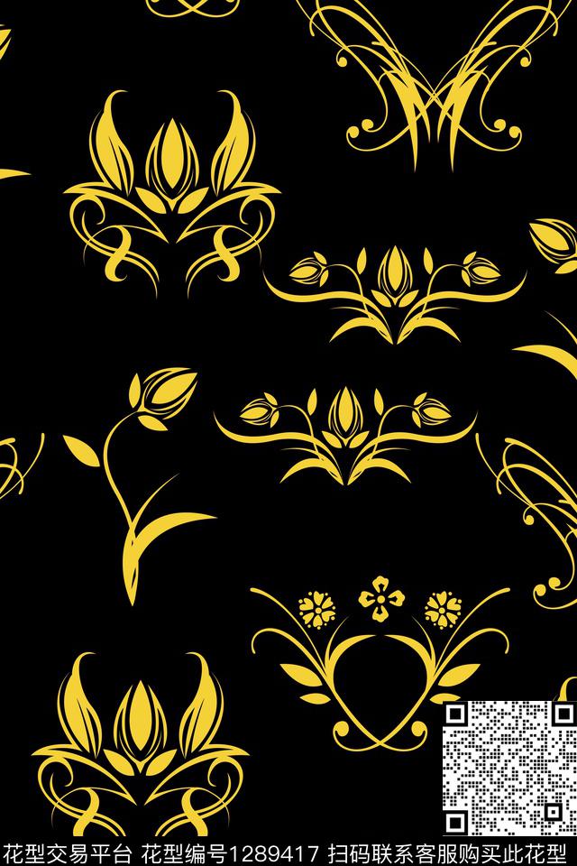 女装连衣裙大牌风传统印花华亿平台下载（图片编号: 1289417） - 瓦栏（Walan）