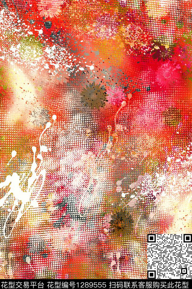 抽象男装休闲传统印花华亿平台下载（图片编号: 1289555） - 瓦栏（Walan）