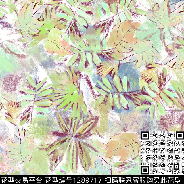 波西米亚玫瑰花花卉数码印花华亿平台下载（图片编号: 1289717） - 瓦栏（Walan）