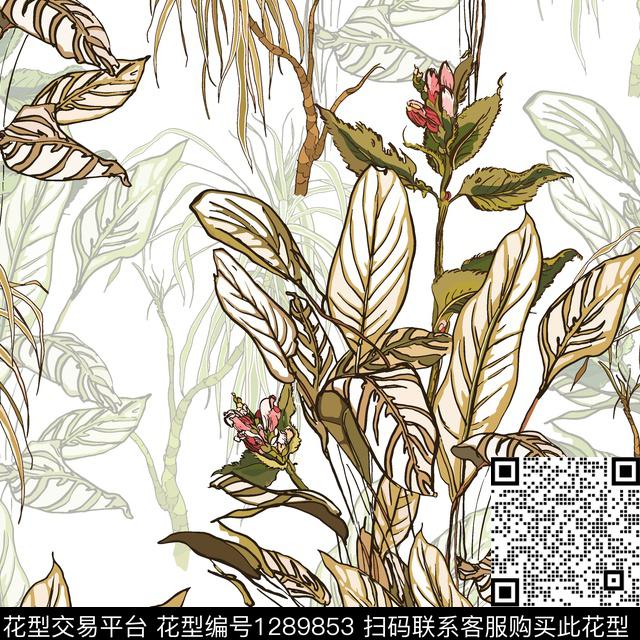 花卉大牌风波西米亚传统印花华亿平台下载（图片编号: 1289853） - 瓦栏（Walan）