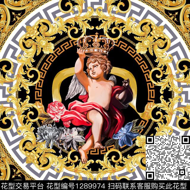 定位花男装大牌风数码印花华亿平台下载（图片编号: 1289974） - 瓦栏（Walan）