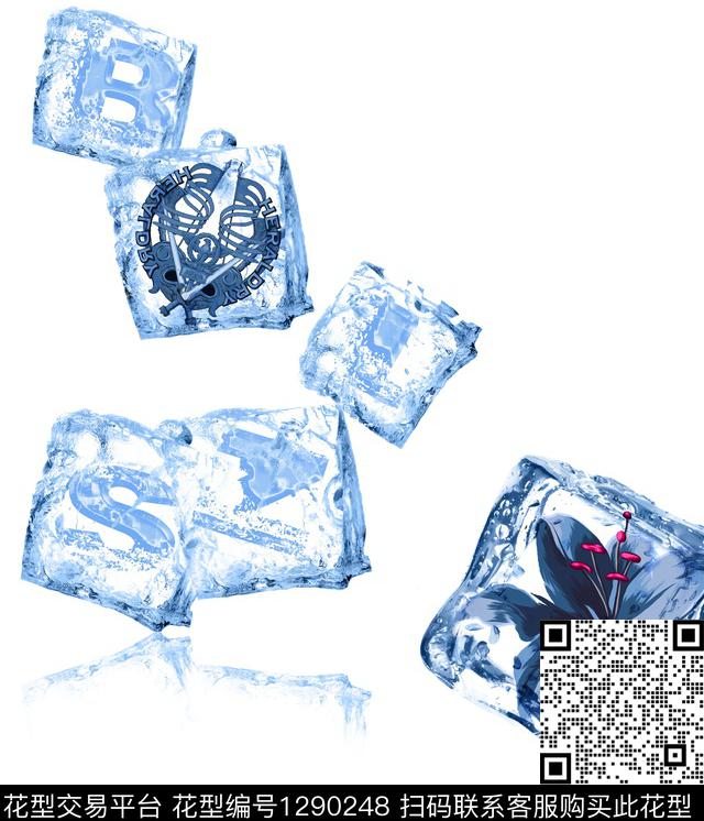 定位花鲜花男装数码印花华亿平台下载（图片编号: 1290248） - 瓦栏（Walan）