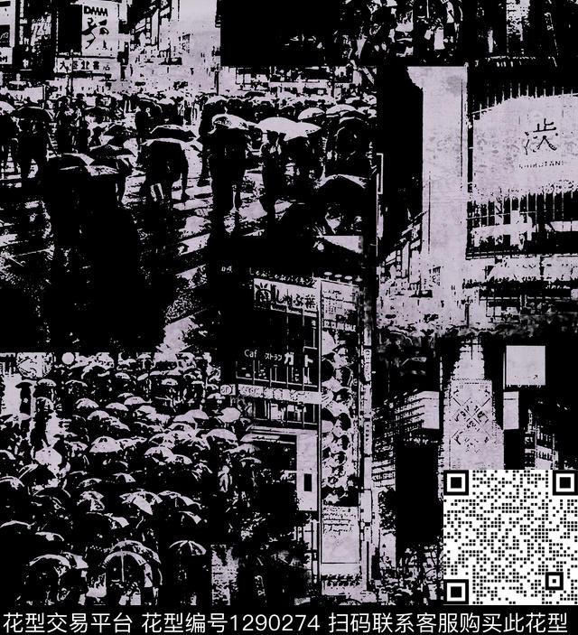 人物抽象男装年轻女性传统印花华亿平台下载（图片编号: 1290274） - 瓦栏（Walan）