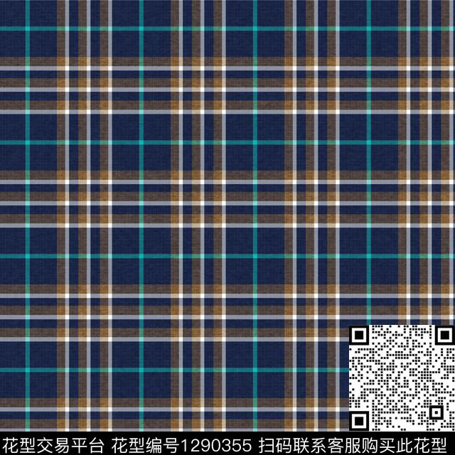 格子大牌风底纹数码印花华亿平台下载（图片编号: 1290355） - 瓦栏（Walan）