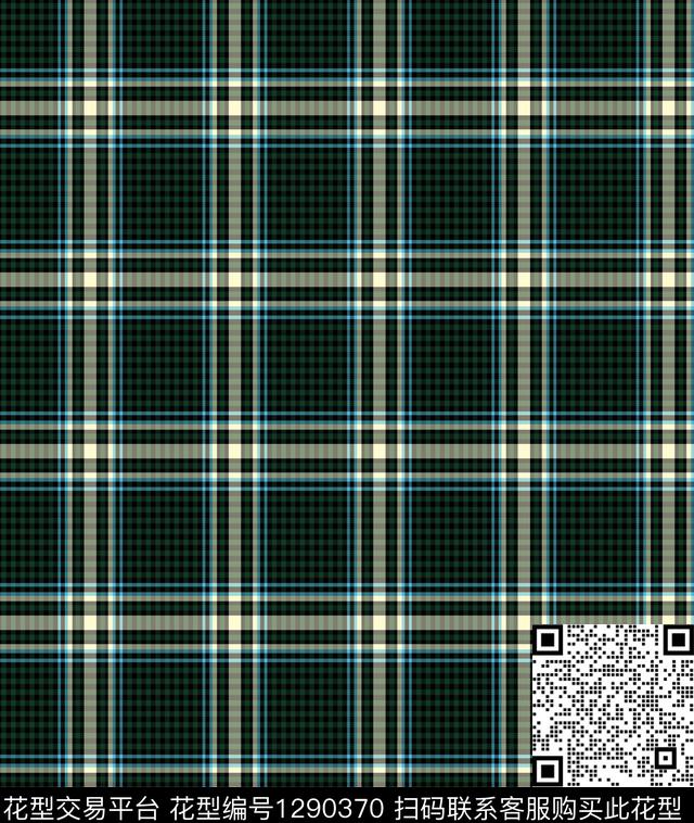 格子底纹满版散花数码印花华亿平台下载（图片编号: 1290370） - 瓦栏（Walan）