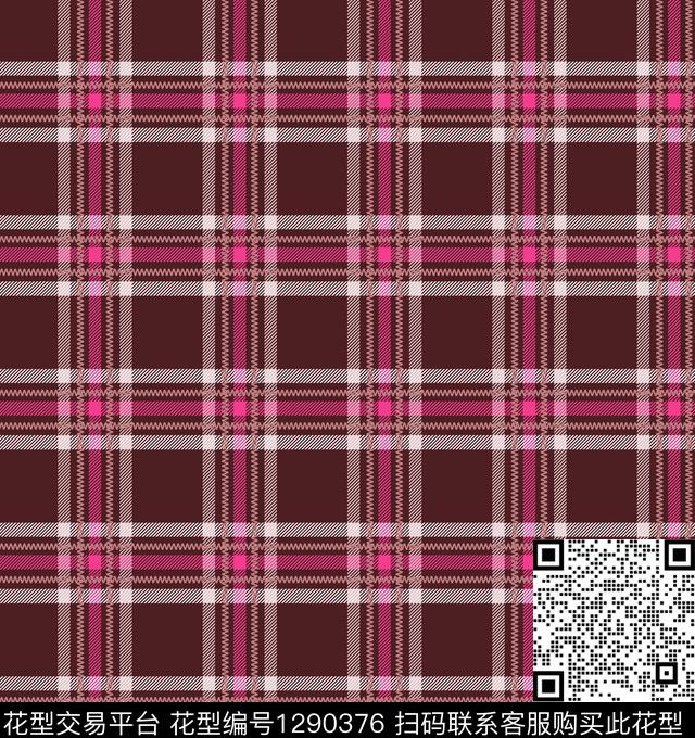格子大牌风底纹数码印花华亿平台下载（图片编号: 1290376） - 瓦栏（Walan）