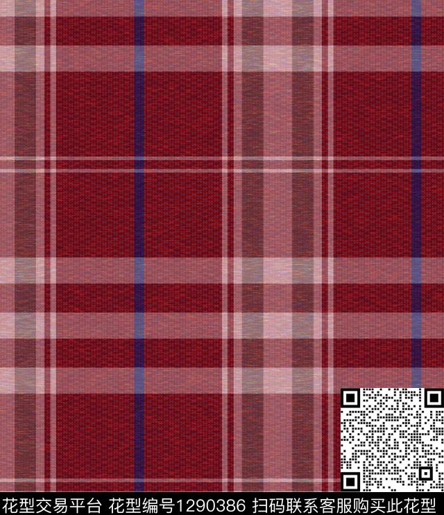 格子大牌风底纹数码印花华亿平台下载（图片编号: 1290386） - 瓦栏（Walan）