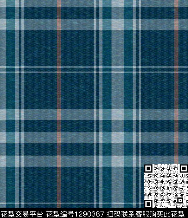 格子大牌风底纹数码印花华亿平台下载（图片编号: 1290387） - 瓦栏（Walan）