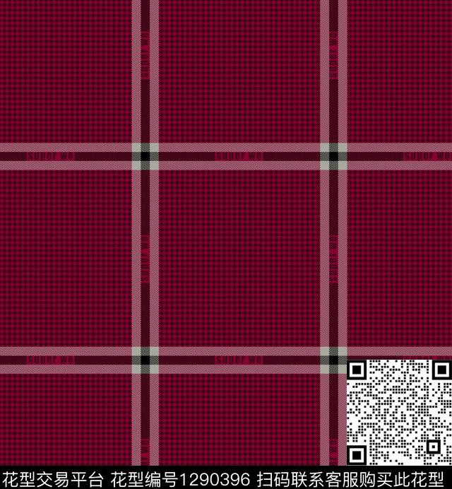 格子大牌风字母数码印花华亿平台下载（图片编号: 1290396） - 瓦栏（Walan）