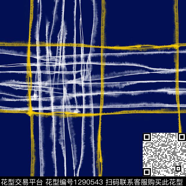涂鸦笔触女装传统印花华亿平台下载（图片编号: 1290543） - 瓦栏（Walan）