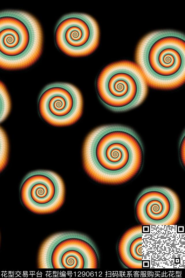 女装连衣裙大牌风数码印花华亿平台下载（图片编号: 1290612） - 瓦栏（Walan）