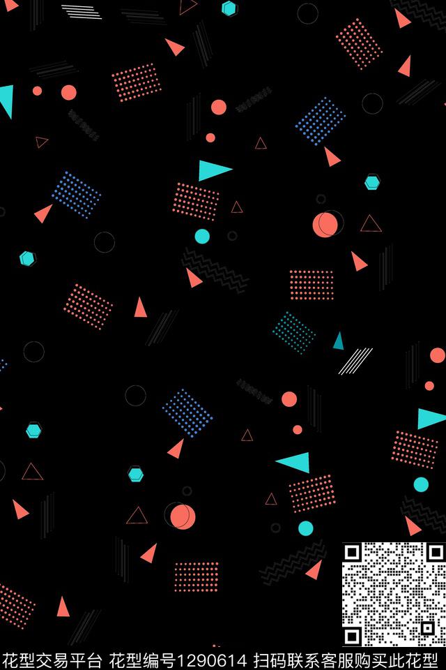 女装连衣裙大牌风数码印花华亿平台下载（图片编号: 1290614） - 瓦栏（Walan）