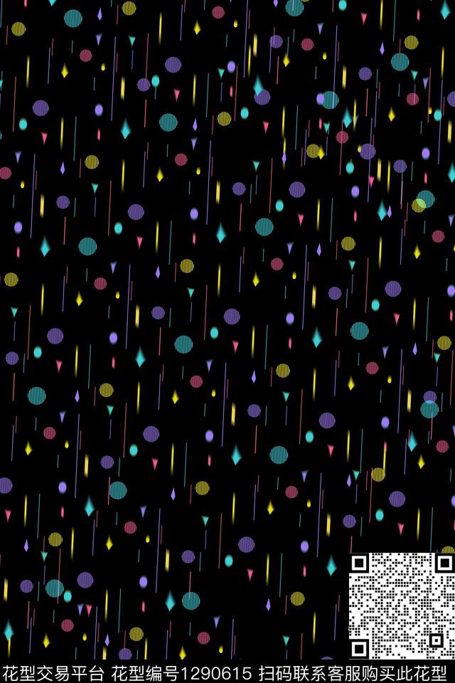 女装连衣裙大牌风数码印花华亿平台下载（图片编号: 1290615） - 瓦栏（Walan）