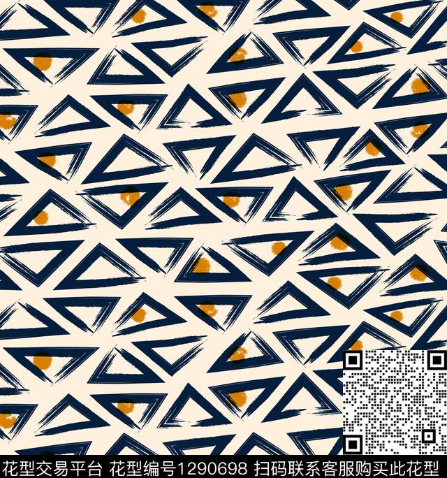 三角形数码印花华亿平台下载（图片编号: 1290698） - 瓦栏（Walan）