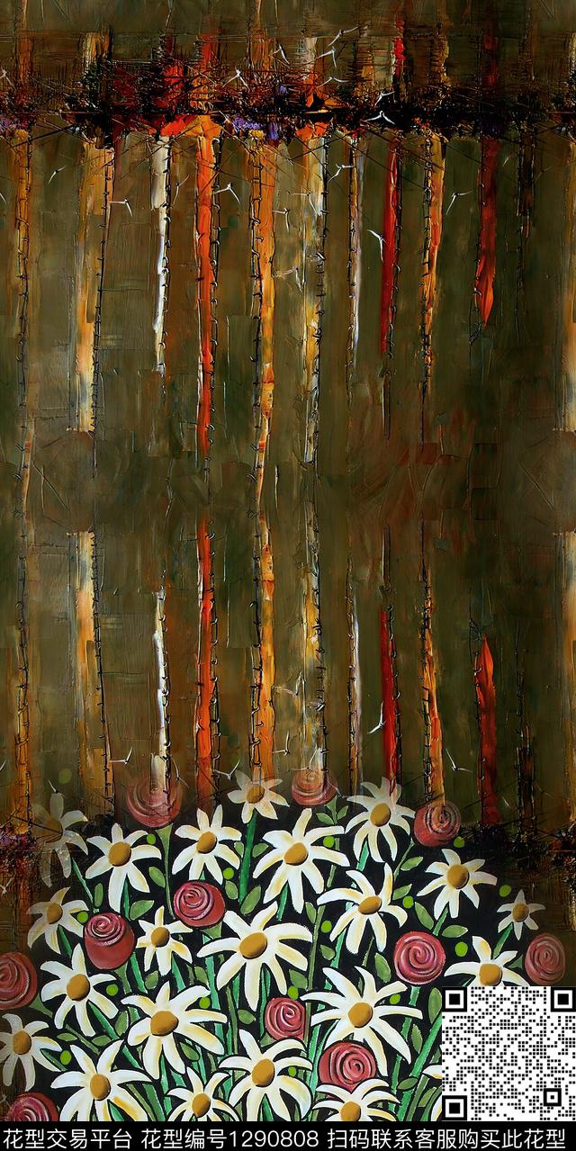 女装连衣裙大牌风数码印花华亿平台下载（图片编号: 1290808） - 瓦栏（Walan）