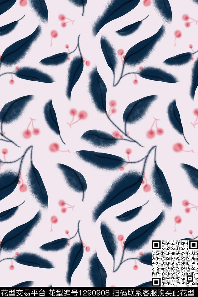 文艺春夏华亿平台大牌风数码印花华亿平台下载（图片编号: 1290908） - 瓦栏（Walan）